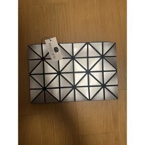 Bao Bao Issey Miyake Lucent Pouch in Silver